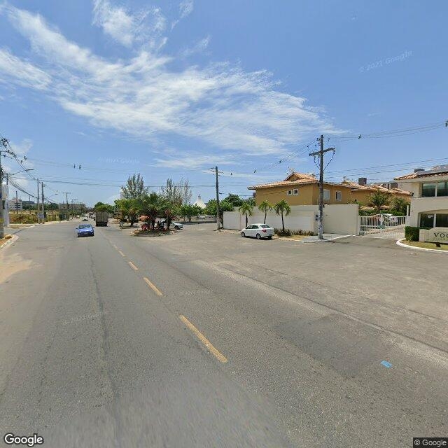 Imagem estática do "Street View" da localização