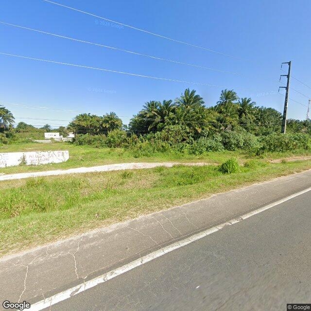 Imagem estática do "Street View" da localização