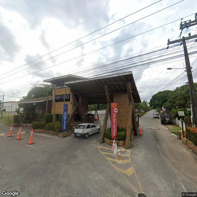 Imagem estática do "Street View" da localização