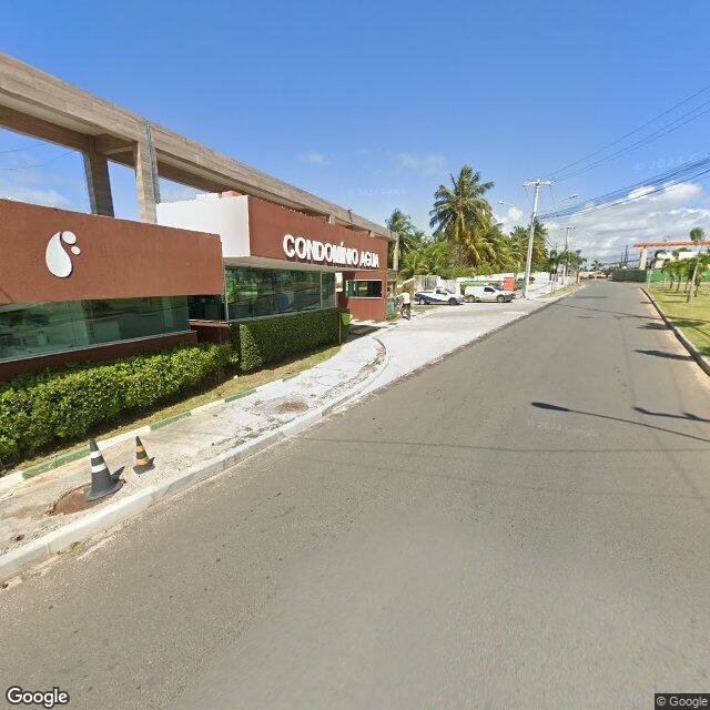 Imagem estática do "Street View" da localização