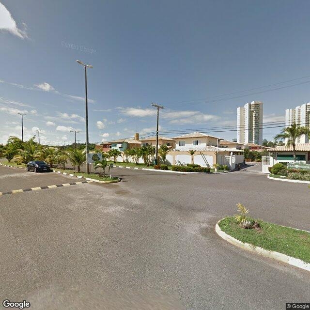 Imagem estática do "Street View" da localização