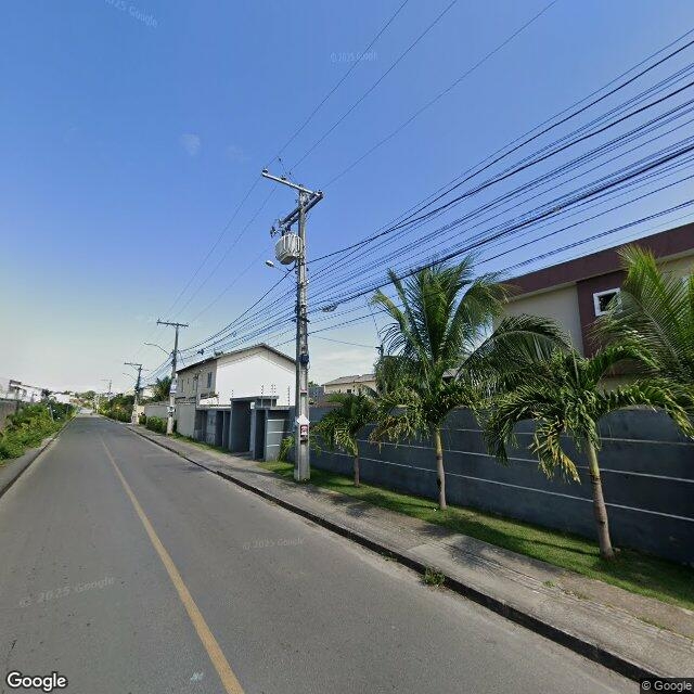 Imagem estática do "Street View" da localização