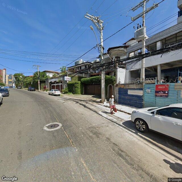 Imagem estática do "Street View" da localização