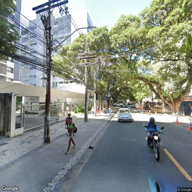 Imagem estática do "Street View" da localização