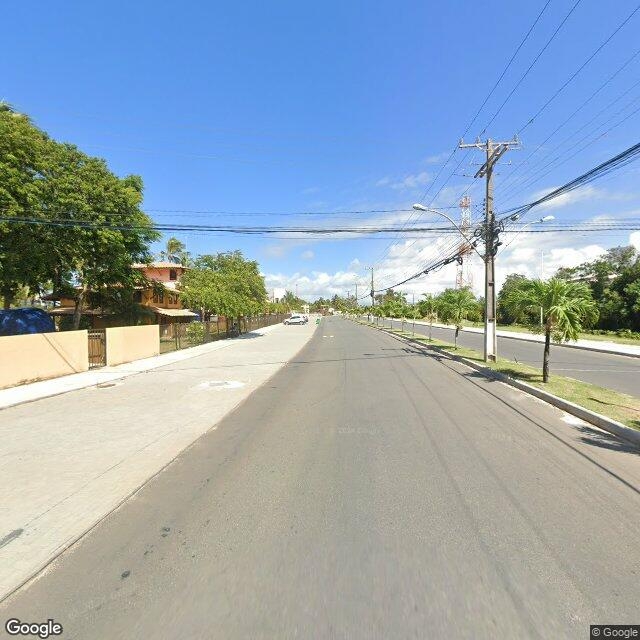 Imagem estática do "Street View" da localização