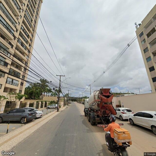 Imagem estática do "Street View" da localização