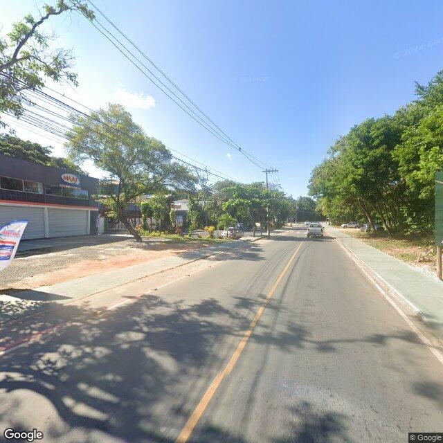 Imagem estática do "Street View" da localização