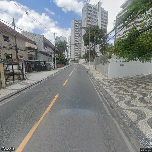 Imagem estática do "Street View" da localização