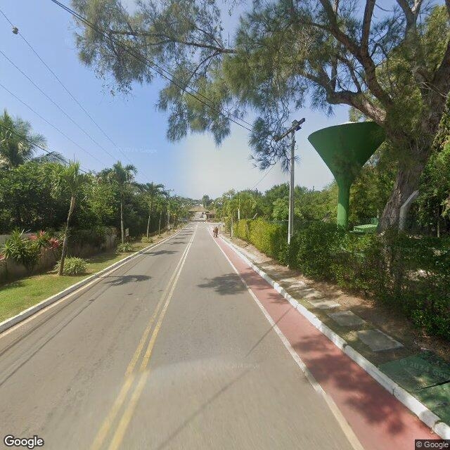 Imagem estática do "Street View" da localização