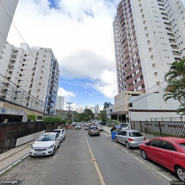 Imagem estática do "Street View" da localização