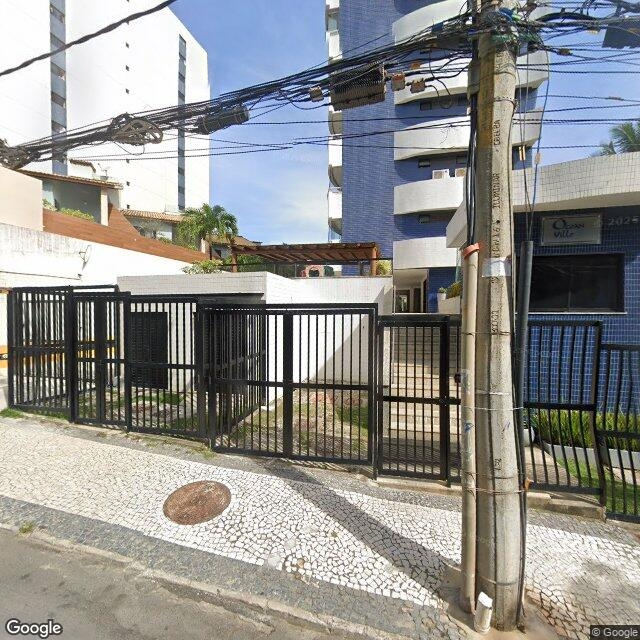 Imagem estática do "Street View" da localização