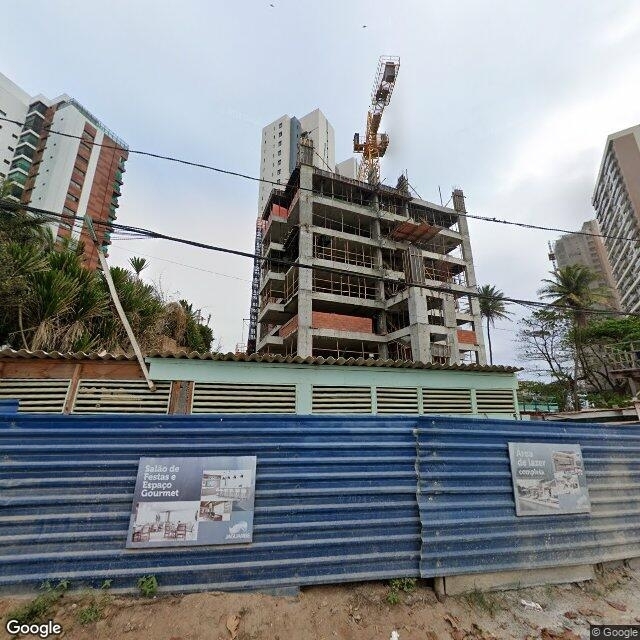 Imagem estática do "Street View" da localização