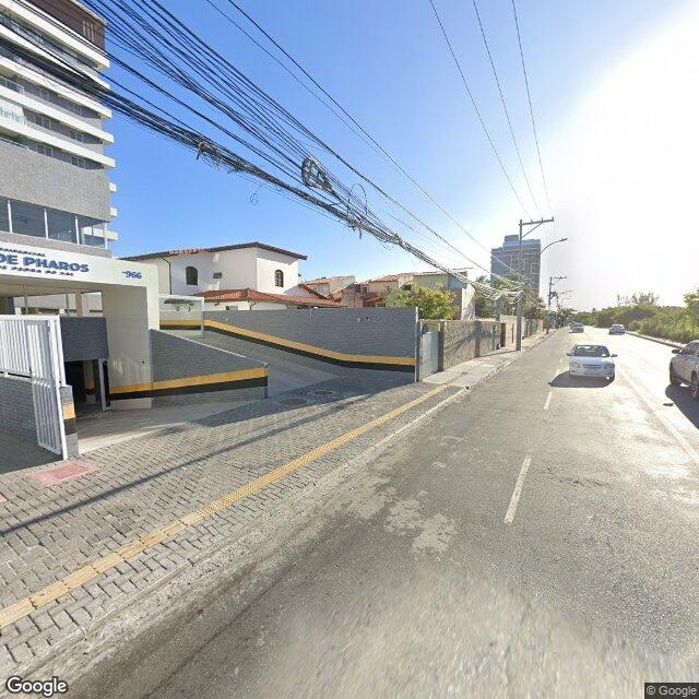 Imagem estática do "Street View" da localização