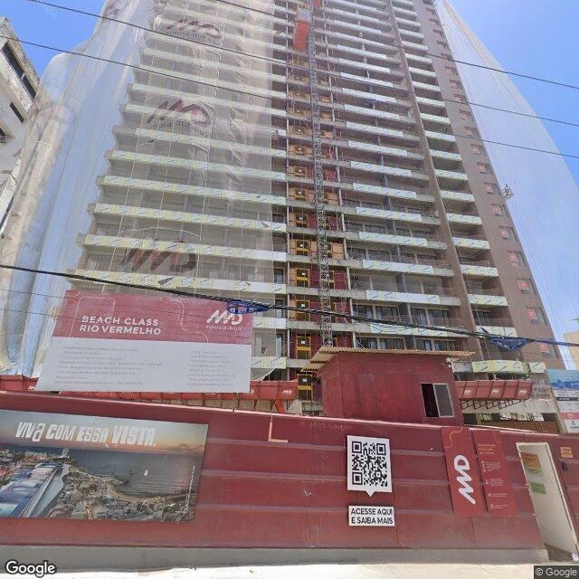 Imagem estática do "Street View" da localização