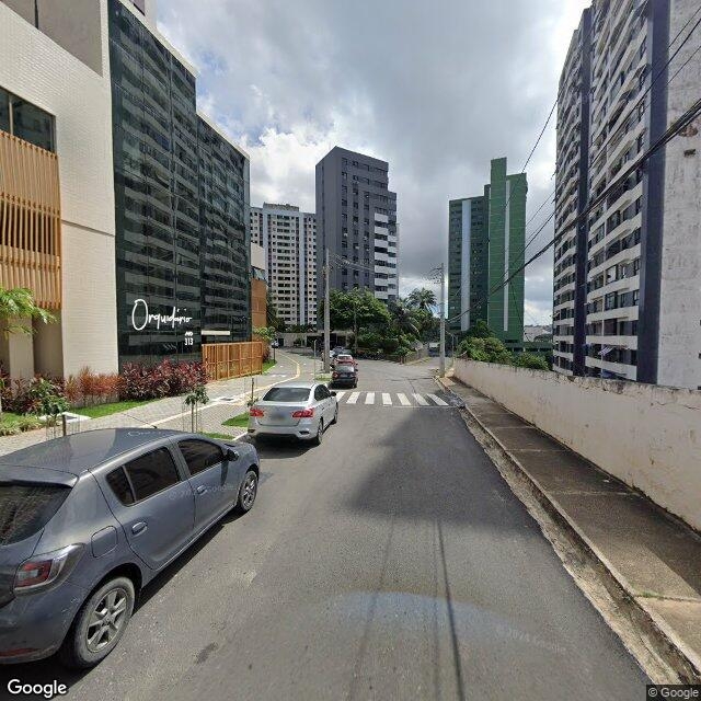 Imagem estática do "Street View" da localização