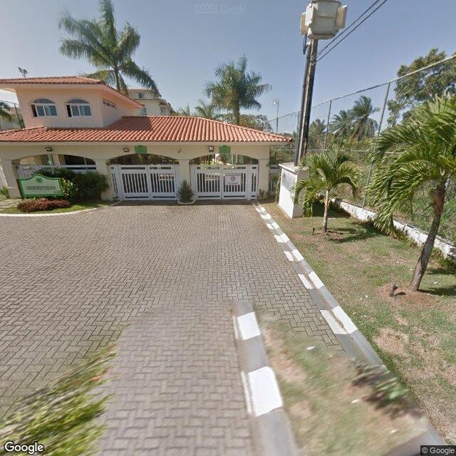 Imagem estática do "Street View" da localização