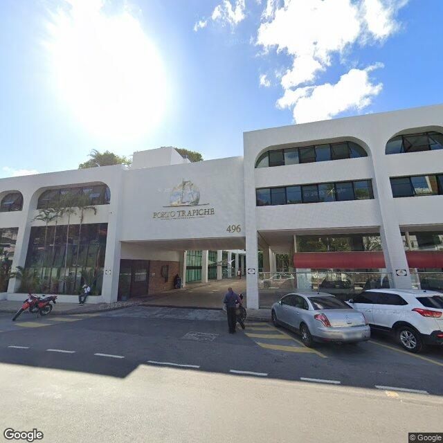 Imagem estática do "Street View" da localização