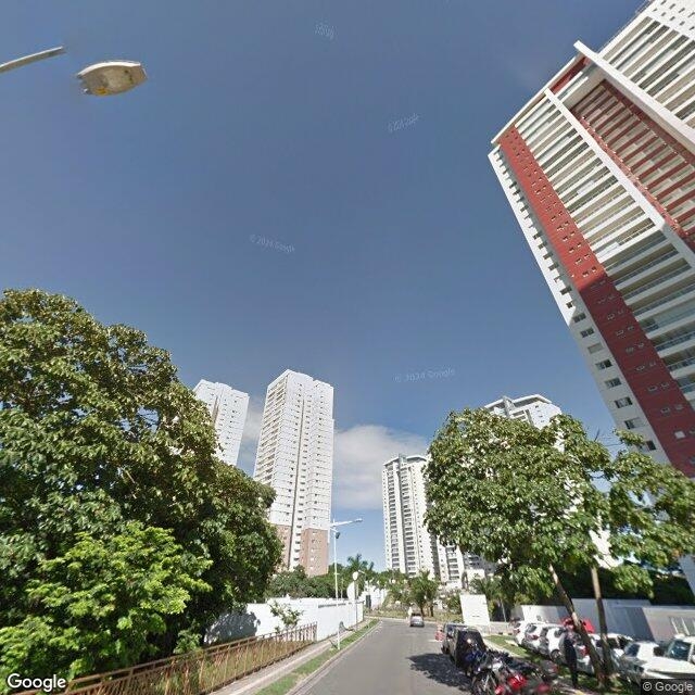 Imagem estática do "Street View" da localização