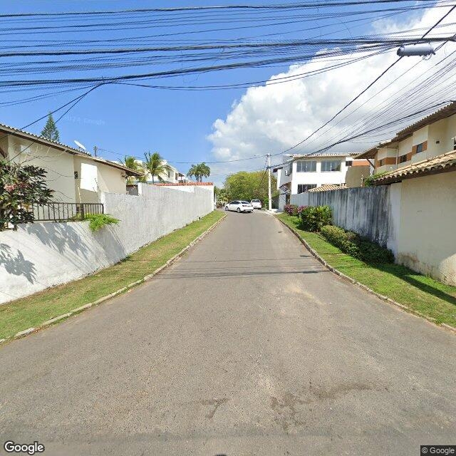 Imagem estática do "Street View" da localização