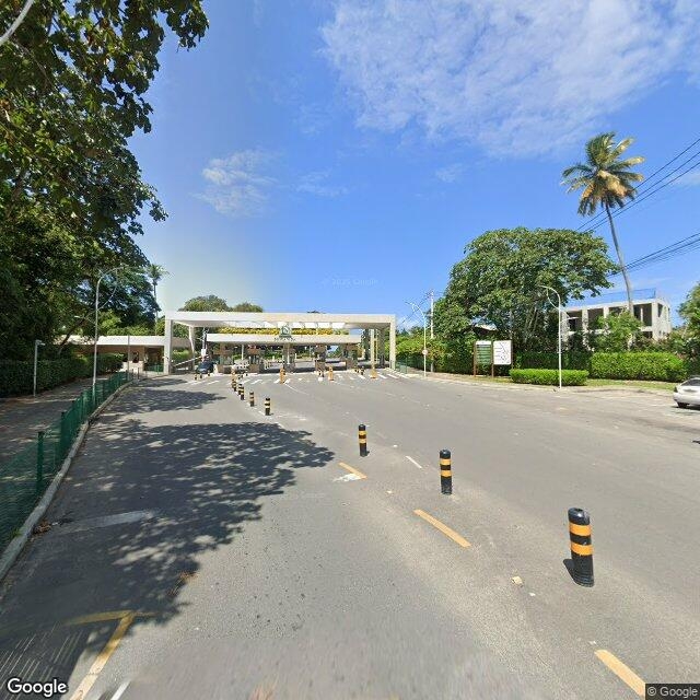 Imagem estática do "Street View" da localização