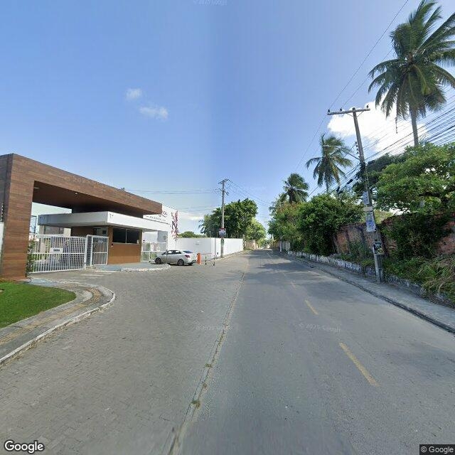 Imagem estática do "Street View" da localização