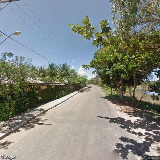 Imagem estática do "Street View" da localização