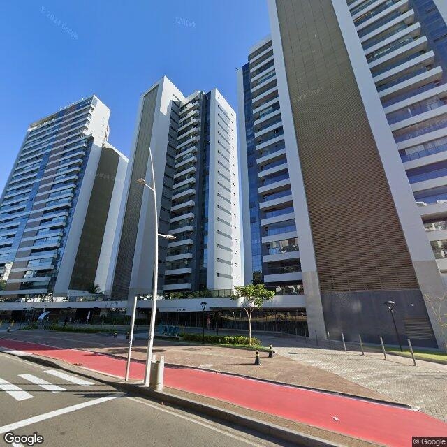 Imagem estática do "Street View" da localização