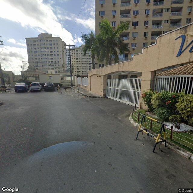 Imagem estática do "Street View" da localização