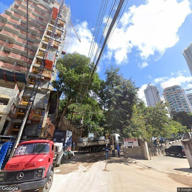 Imagem estática do "Street View" da localização