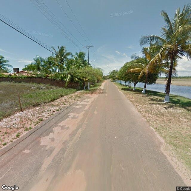 Imagem estática do "Street View" da localização