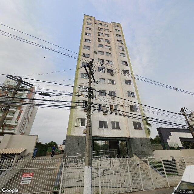 Imagem estática do "Street View" da localização