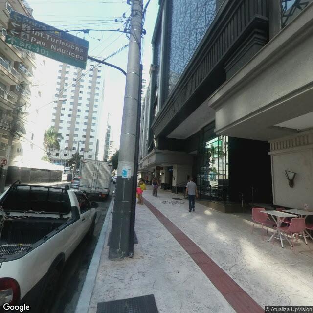 Imagem estática do "Street View" da localização