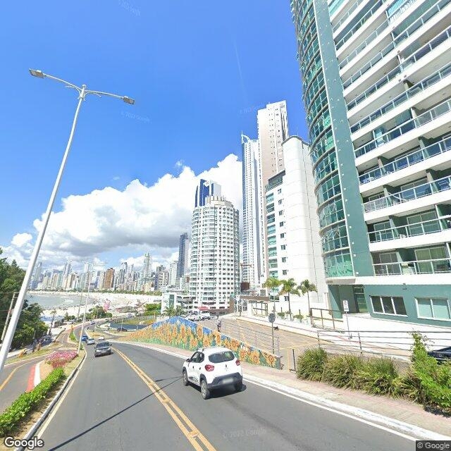 Imagem estática do "Street View" da localização