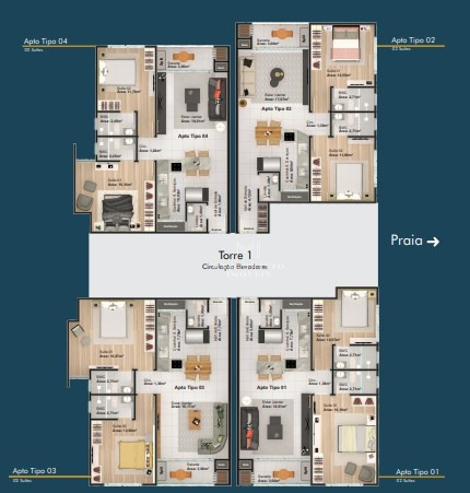 Apartamento à venda com 2 quartos, 80m² - Foto 22