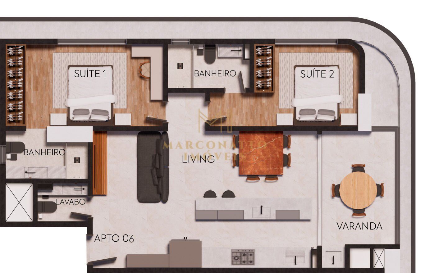 Apartamento à venda com 2 quartos, 84m² - Foto 24