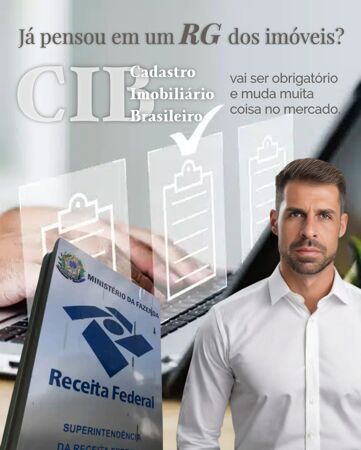 Agora todo imóvel terá um “RG”: o CIB. A novidade traz mais controle e segurança para o mercado imobiliário.