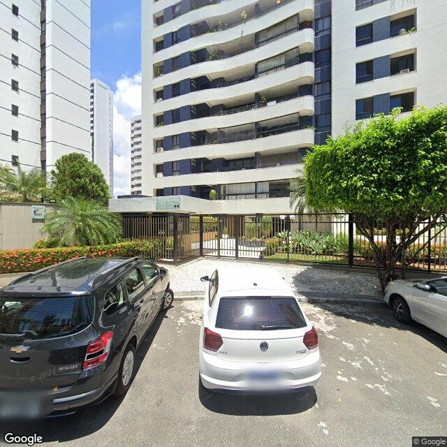 Imagem estática do "Street View" da localização