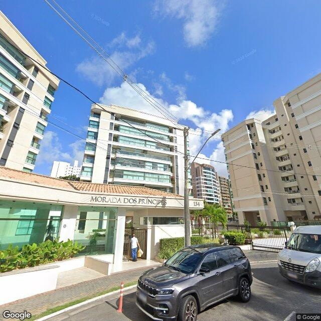 Imagem estática do "Street View" da localização