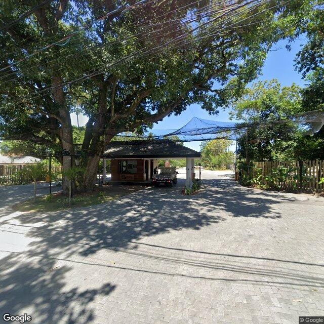 Imagem estática do "Street View" da localização