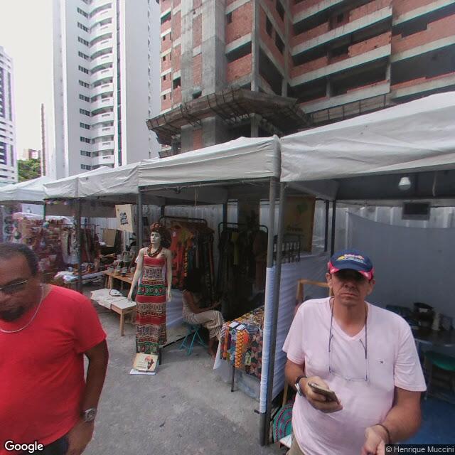 Imagem estática do "Street View" da localização