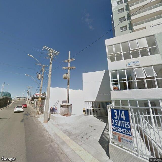 Imagem estática do "Street View" da localização