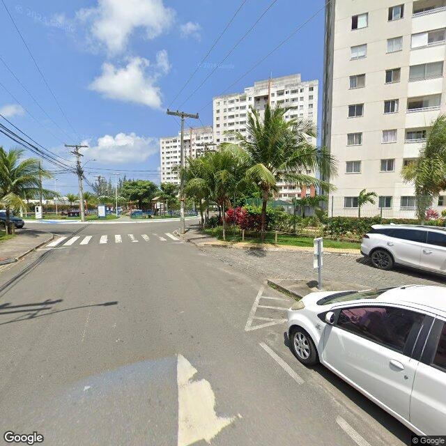 Imagem estática do "Street View" da localização