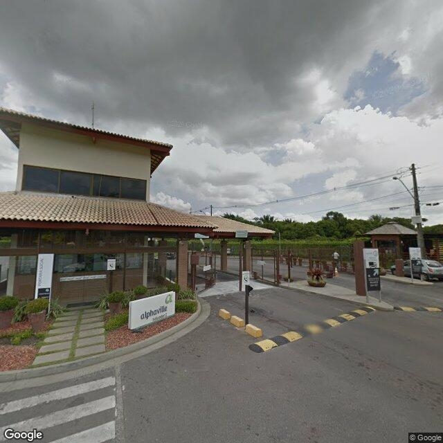 Imagem estática do "Street View" da localização