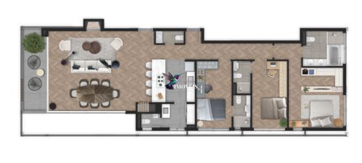 Apartamento à venda com 3 quartos, 339m² - Foto 7