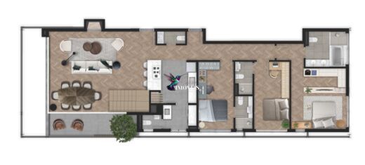 Apartamento à venda com 3 quartos, 339m² - Foto 10