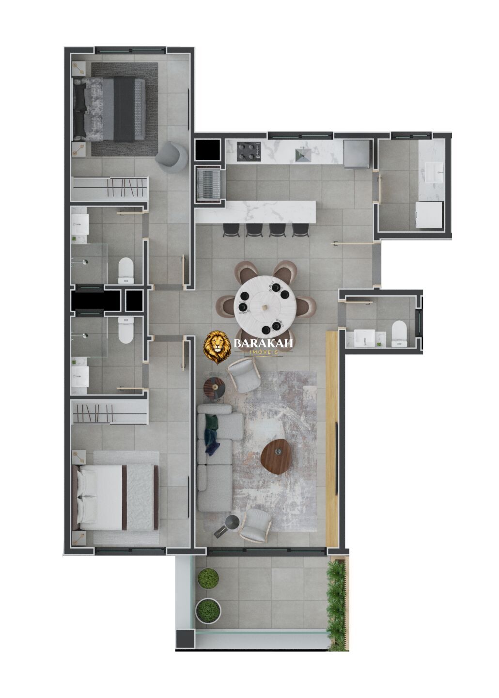 Apartamento, 2 quartos, 89 m² - Foto 8