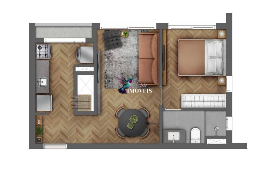 Apartamento à venda com 1 quarto, 25m² - Foto 27