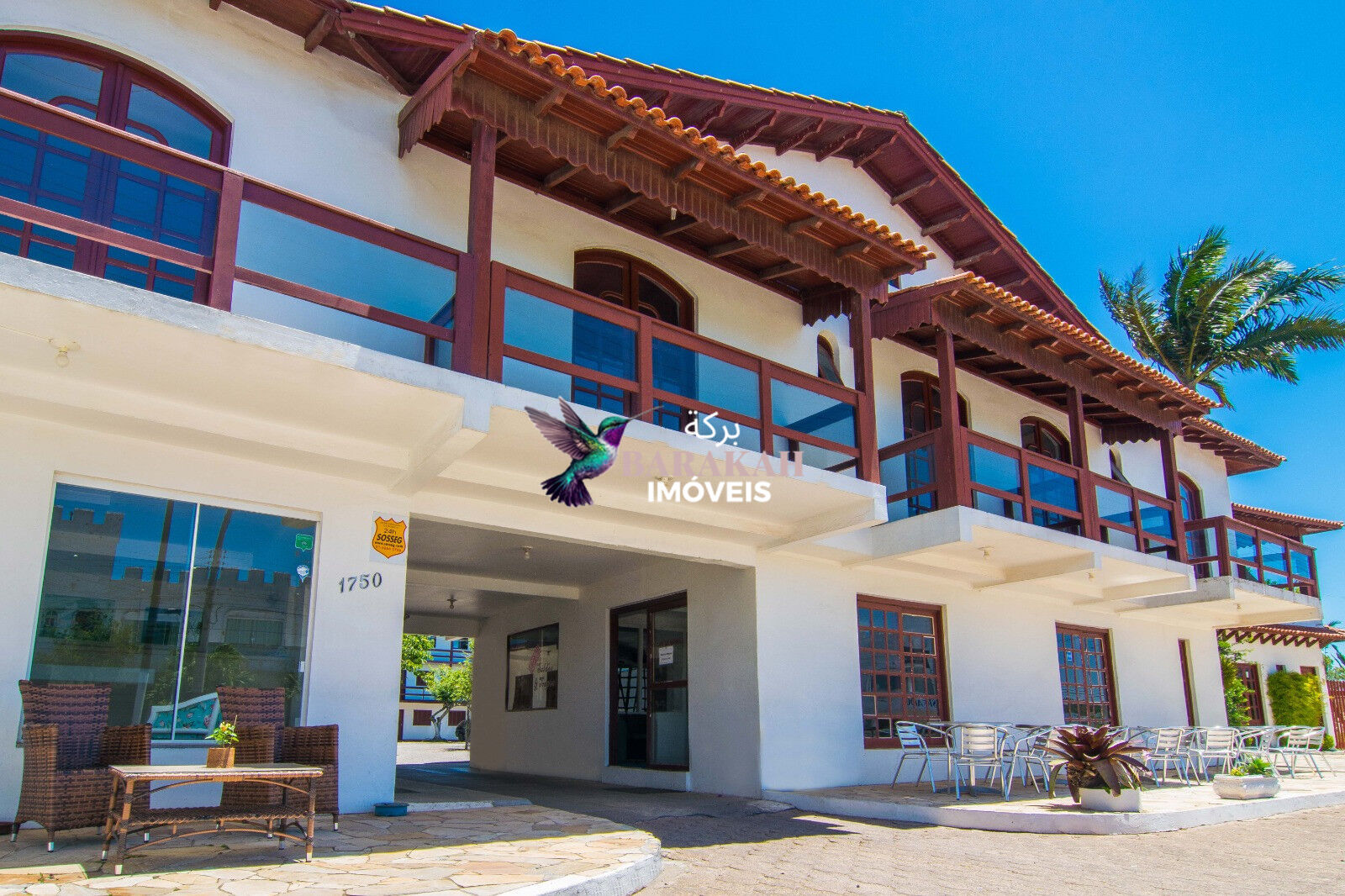 Hotel, 55 quartos, 2600 m² - Foto 1