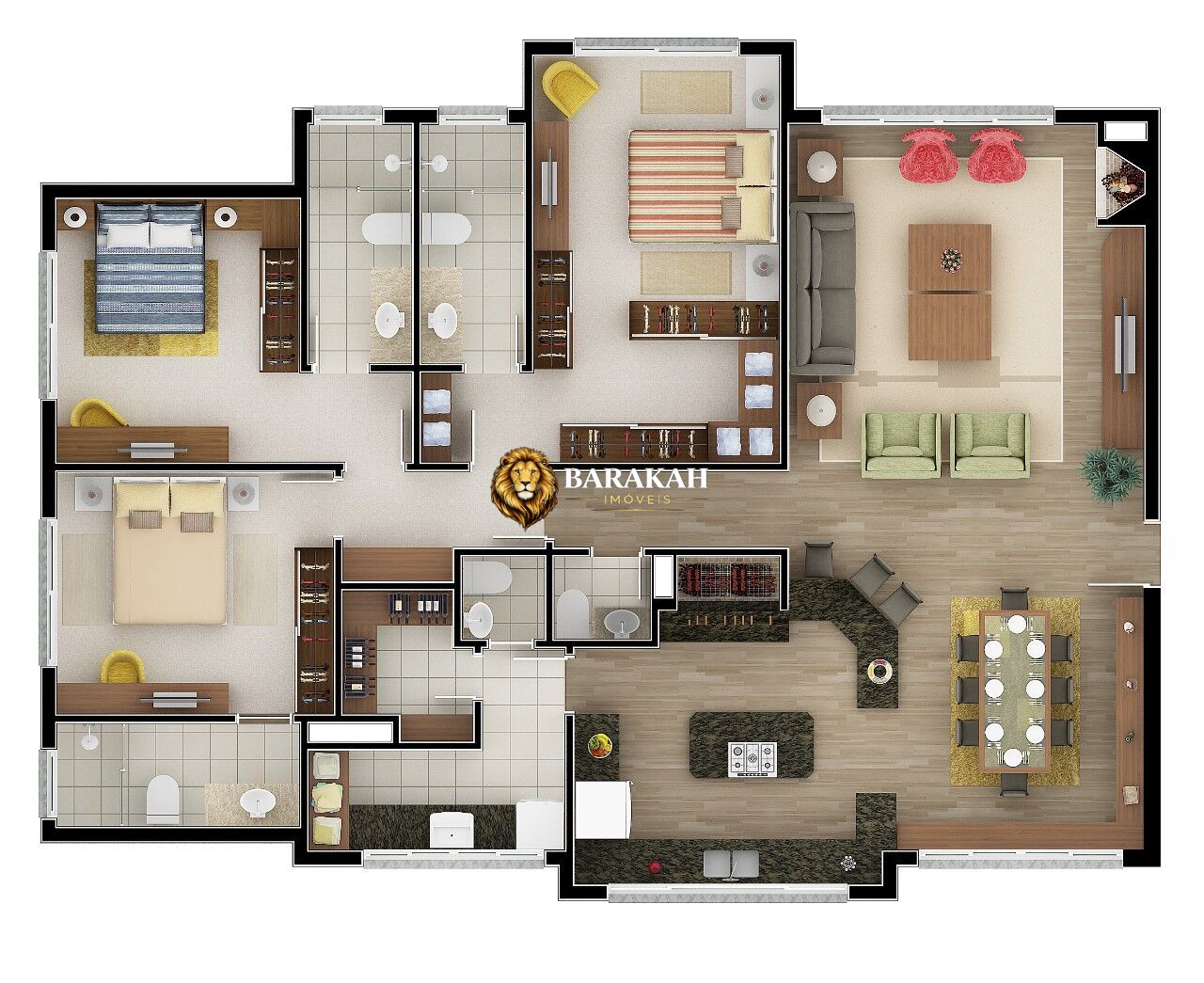 Apartamento, 3 quartos, 176 m² - Foto 25