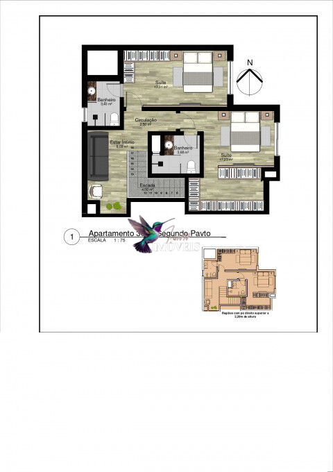 Apartamento à venda com 2 quartos, 79m² - Foto 34